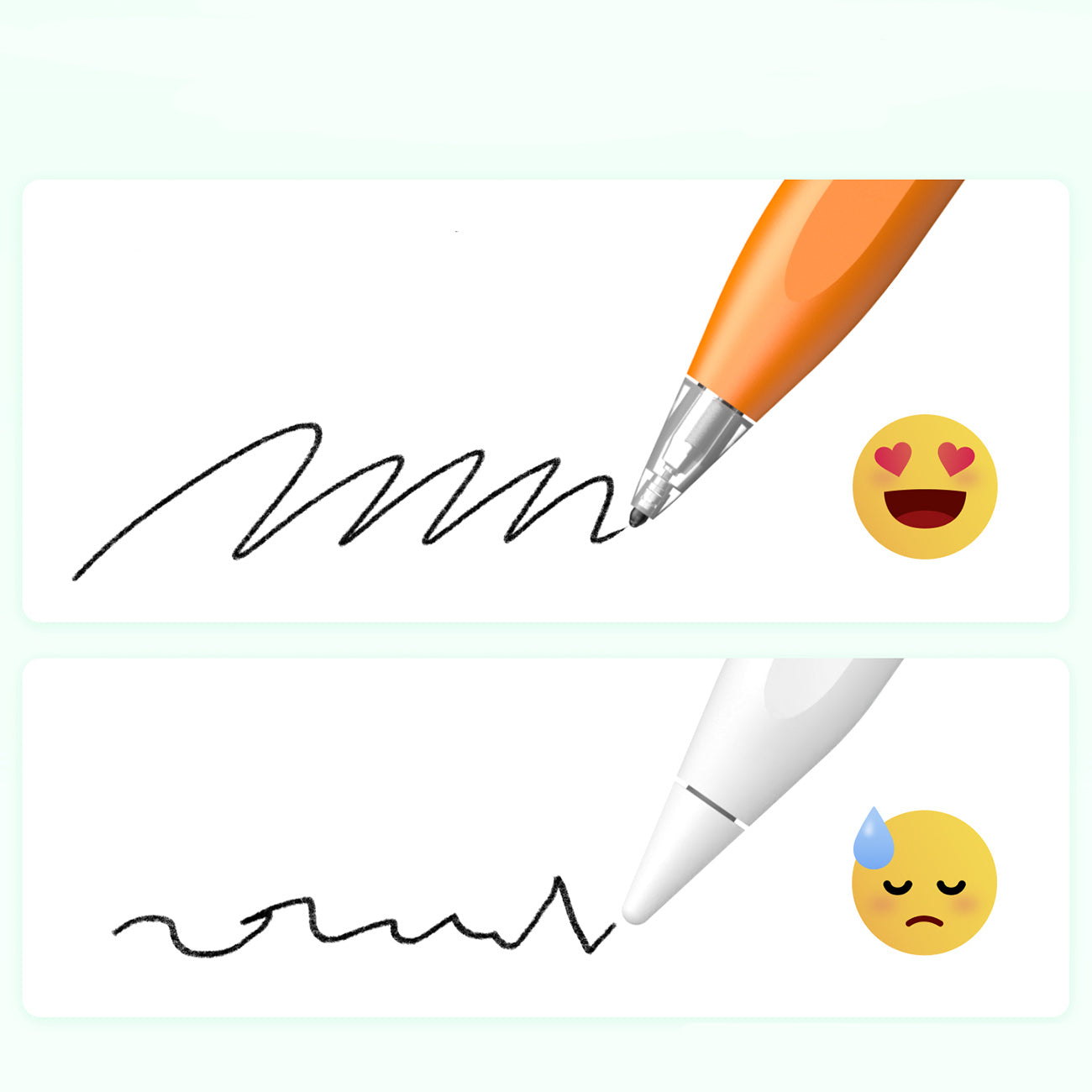 Metapen Pencil Air8 Pro X rašiklis iPad - oranžinis