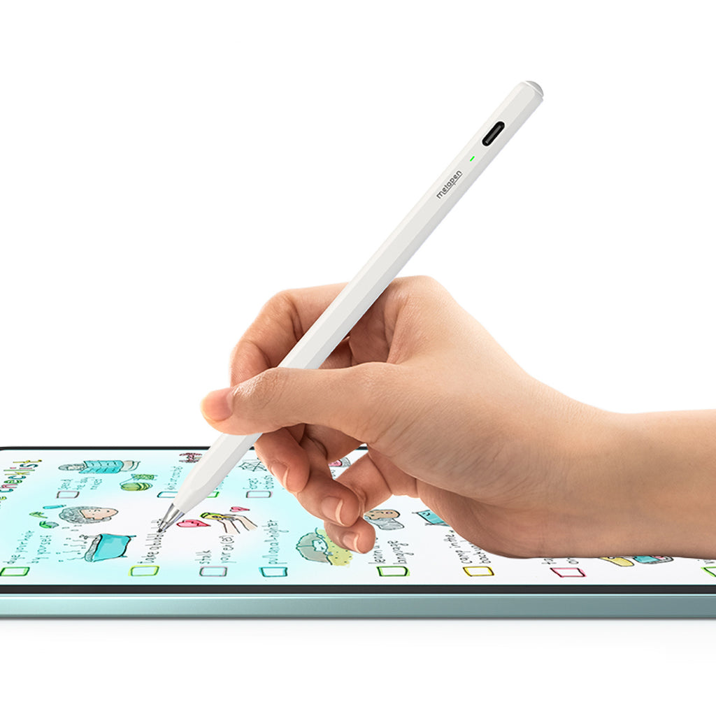 Metapen Pencil Air8 Pro, skirtas iPad – baltas