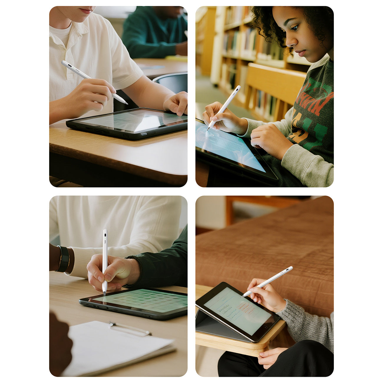 Metapen Pencil Air8 Pro, skirtas iPad – baltas