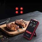 Meatmeet X Pro virtuvės termometras su Bluetooth/WiFi programa šildymui, orkaitei, rūkymo aparatui - juodas -- Uncategorized