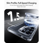 ESR Klasikinis hibridinis MagSafe Dėklas, skirtas Samsung Galaxy S26 Ultra – skaidrus -- Samsung Galaxy S26 Ultra