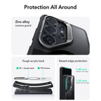 ESR Classic Hybrid Kickstand MagSafe Case for Samsung Galaxy S26 Ultra - Clear Black -- Samsung Galaxy S26 Ultra - Clear...