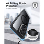 ESR Classic Hybrid Kickstand MagSafe Case for Samsung Galaxy S26 Ultra - Clear Black -- Samsung Galaxy S26 Ultra - Clear...