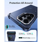 ESR Cyber ​​​​Tough Kickstand MagSafe Dėklas, skirtas Samsung Galaxy S26 Ultra - juodas -- Samsung Galaxy S26 Ultra