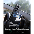 ESR Cyber ​​​​Tough Kickstand MagSafe Dėklas, skirtas Samsung Galaxy S26 Ultra - juodas -- Samsung Galaxy S26 Ultra