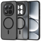 Tech-Protect MagMat MagSafe dėklas, skirtas Xiaomi Redmi Note 15 Pro 5G - juodas -- Xiaomi Redmi Note 15 Pro 5G / Redmi...