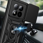 Tech-Protect CamShield Pro dėklas, skirtas Xiaomi Redmi Note 15 Pro 5G - juodas -- Xiaomi Redmi Note 15 Pro 5G / Redmi...