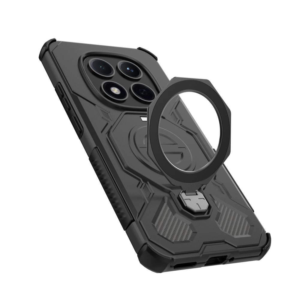 Tech-Protect TacticStand MagSafe Dėklas, skirtas Xiaomi Redmi Note 15 Pro 5G - juodas -- Xiaomi Redmi Note 15 Pro 5G /...