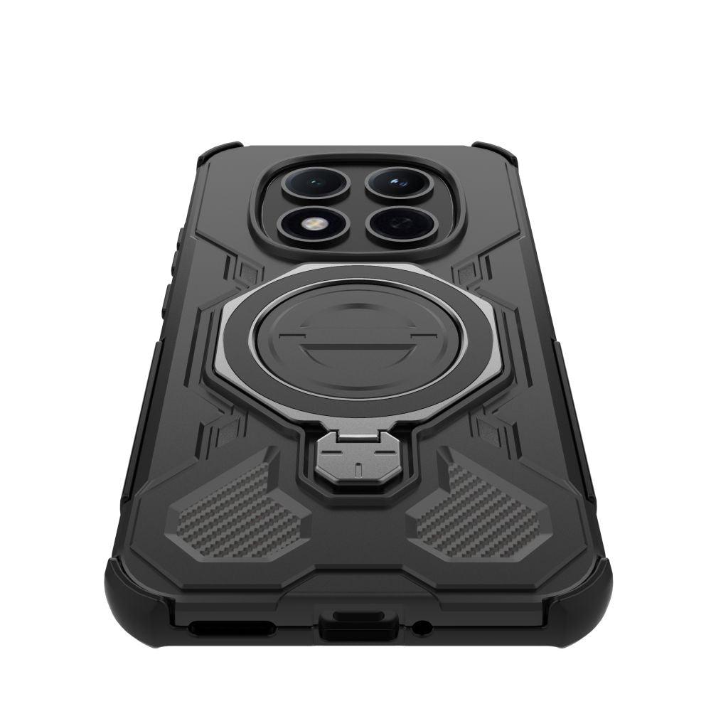 Tech-Protect TacticStand MagSafe Dėklas, skirtas Xiaomi Redmi Note 15 Pro 5G - juodas -- Xiaomi Redmi Note 15 Pro 5G /...