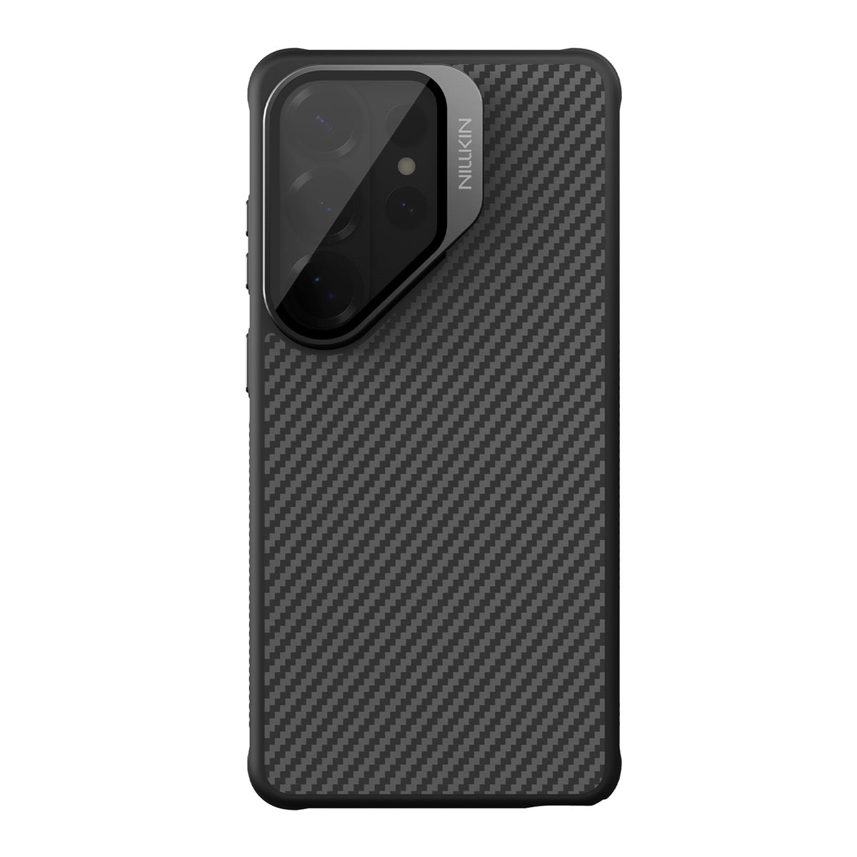 Nillkin CarboProp Magnetic dėklas su kameros dangteliu ir stovu, suderinamas su MagSafe, skirtas Samsung S26 Ultra –...