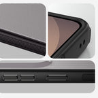 Nillkin Super Frosted Shield Pro magnetinis dėklas, suderinamas su MagSafe, skirtas Samsung Galaxy S26 - permatomas juodas