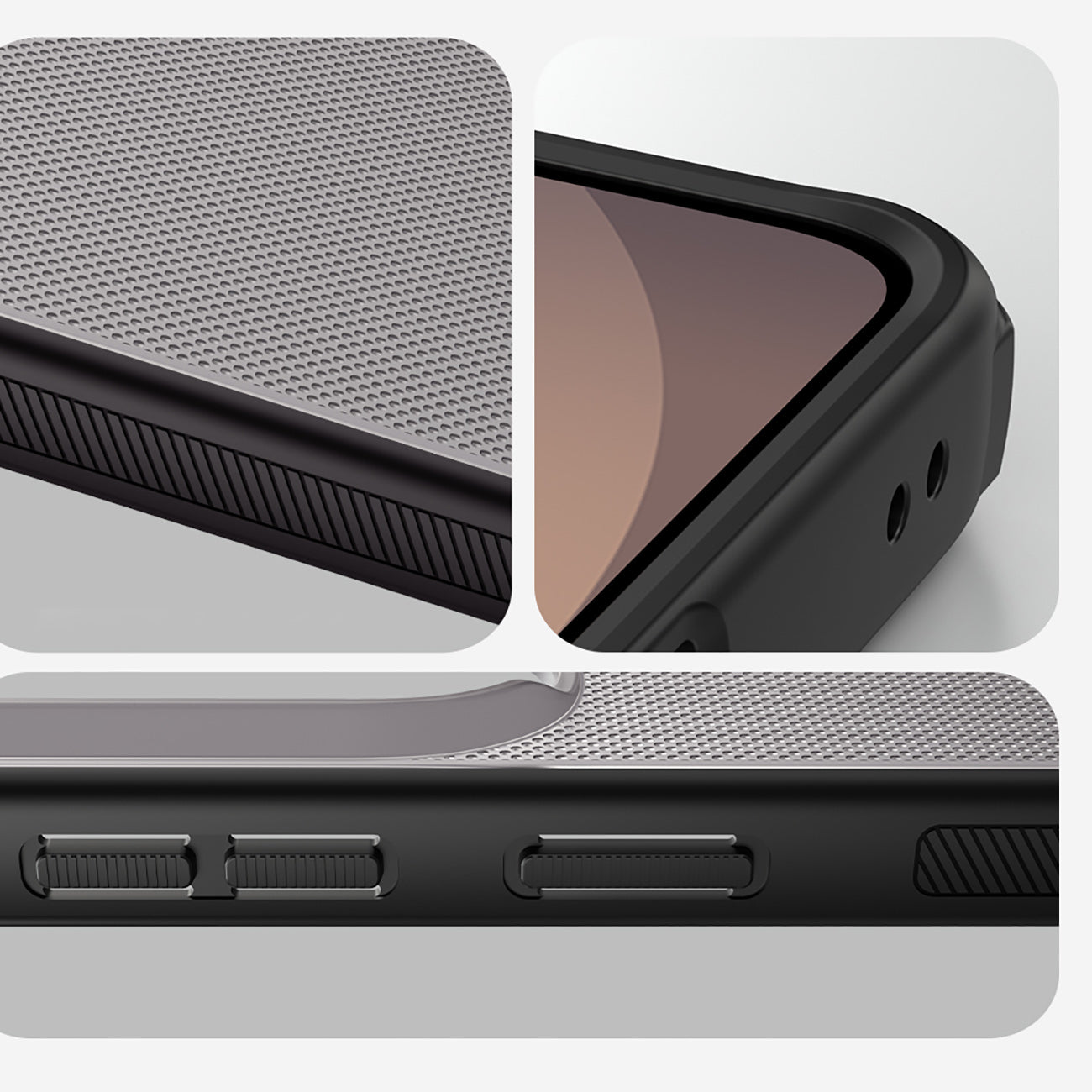Nillkin Super Frosted Shield Pro magnetinis dėklas, suderinamas su MagSafe, skirtas Samsung Galaxy S26 - permatomas juodas