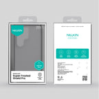 Nillkin Super Frosted Shield Pro magnetinis dėklas, suderinamas su MagSafe, skirtas Samsung Galaxy S26 - permatomas juodas