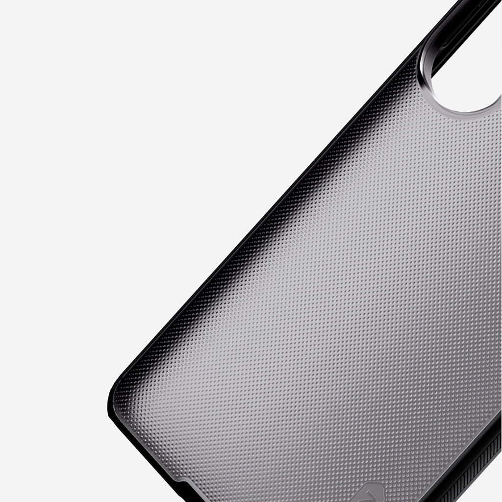 Nillkin Super Frosted Shield Pro magnetinis dėklas, suderinamas su MagSafe, skirtas Samsung Galaxy S26 - permatomas juodas