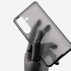 Nillkin Super Frosted Shield Pro dėklas, skirtas Samsung Galaxy S26+ – permatomas juodas