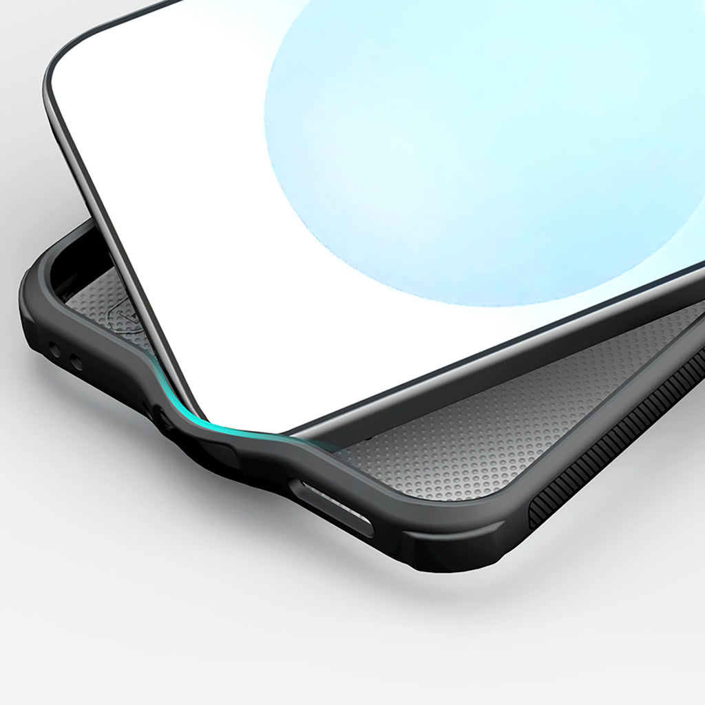 Nillkin Super Frosted Shield Pro dėklas, skirtas Samsung Galaxy S26+ – permatomas juodas