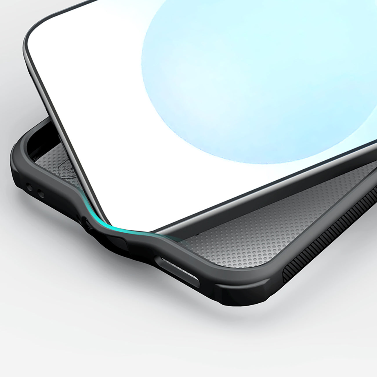 Nillkin Super Frosted Shield Pro dėklas, skirtas Samsung Galaxy S26+ – permatomas juodas
