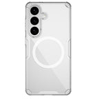 Nillkin Nature TPU Pro dėklas, suderinamas su MagSafe, skirtas Samsung Galaxy S26 - baltas