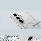 Nillkin Nature TPU Pro dėklas, suderinamas su MagSafe, skirtas Samsung Galaxy S26 - baltas