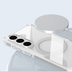 Nillkin Nature TPU Pro dėklas, suderinamas su MagSafe, skirtas Samsung Galaxy S26 - baltas