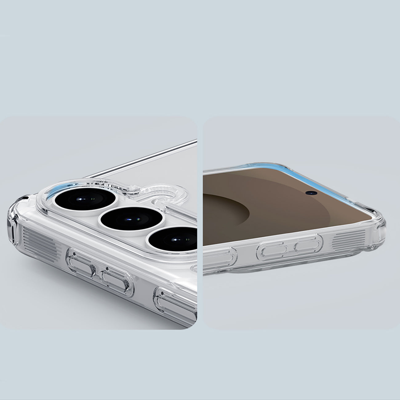 Nillkin Nature TPU Pro dėklas, suderinamas su MagSafe, skirtas Samsung Galaxy S26 - baltas
