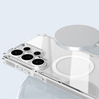 Nillkin Nature TPU Pro dėklas suderinamas su MagSafe, skirtas Samsung Galaxy S26 Ultra - baltas -- Samsung Galaxy S26 Ultra