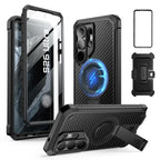Supcase Unicorn Beetle Pro Mag MagSafe 2-Set Dėklas, skirtas Samsung Galaxy S26 Ultra - juodas
