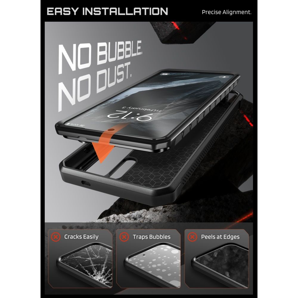 Supcase Unicorn Beetle Pro Mag MagSafe 2-Set Dėklas, skirtas Samsung Galaxy S26 Ultra - juodas