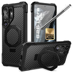 Supcase UB Grip Mag MagSafe dėklas, skirtas Samsung Galaxy S26 Ultra - juodas -- Samsung Galaxy S26 Ultra