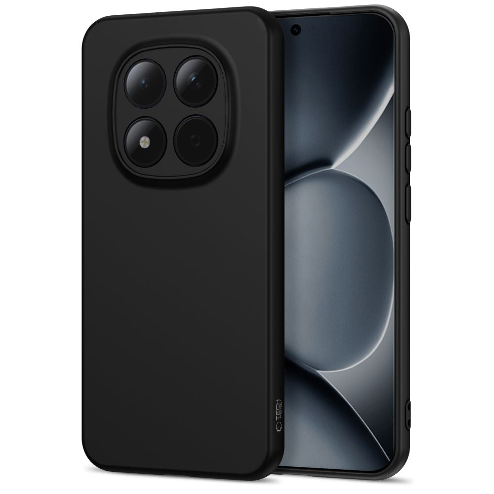 „Tech-Protect“ piktogramos dėklas, skirtas „Xiaomi Redmi Note 15 Pro 5G“ – juodas -- Xiaomi Redmi Note 15 Pro 5G / Redmi...