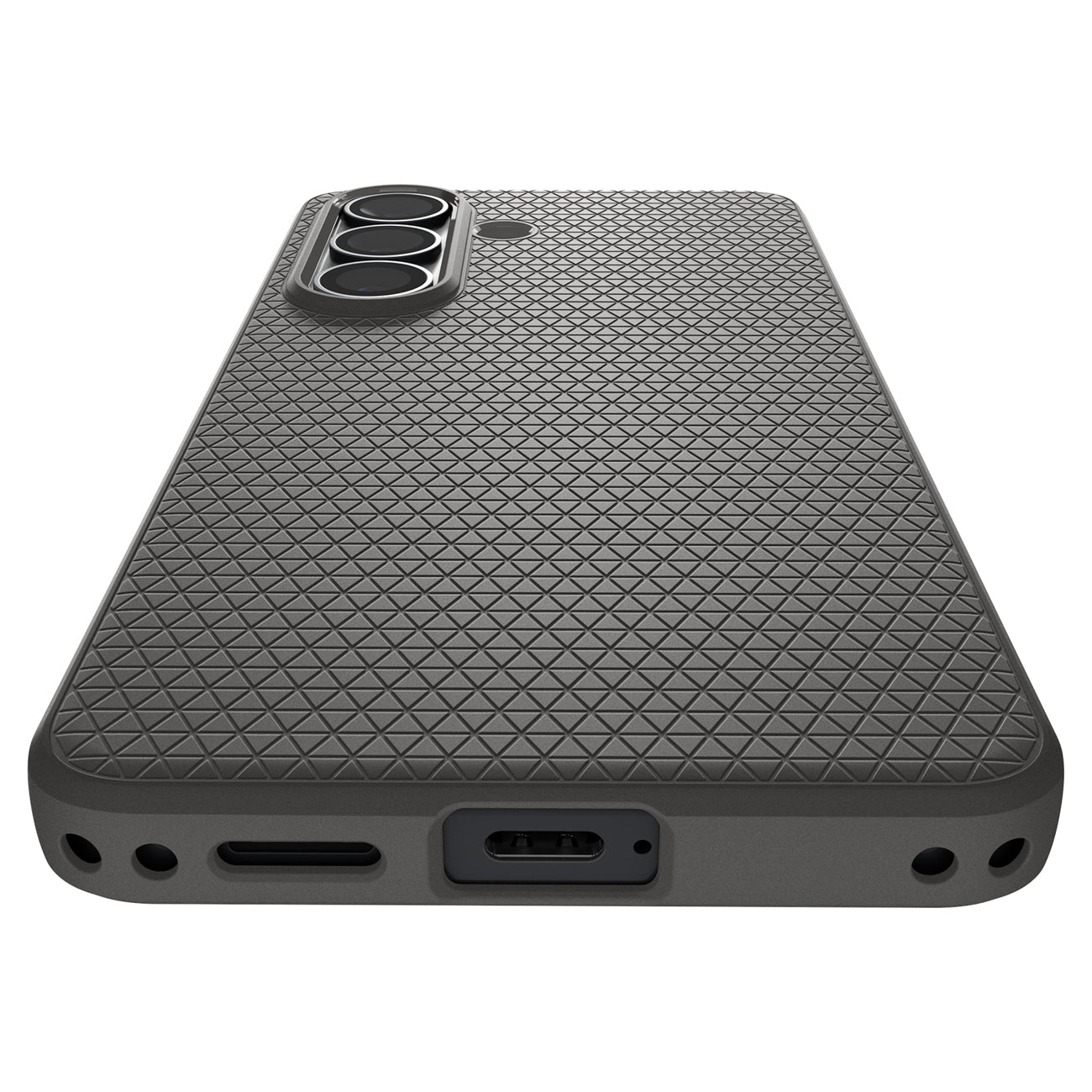 Spigen skystas oro dėklas, skirtas Samsung Galaxy S26 - pilkas