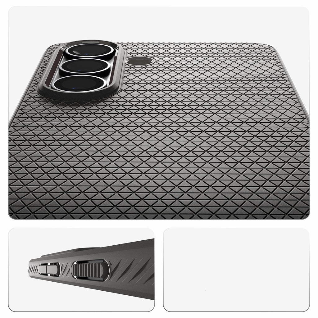Spigen skystas oro dėklas, skirtas Samsung Galaxy S26 - pilkas