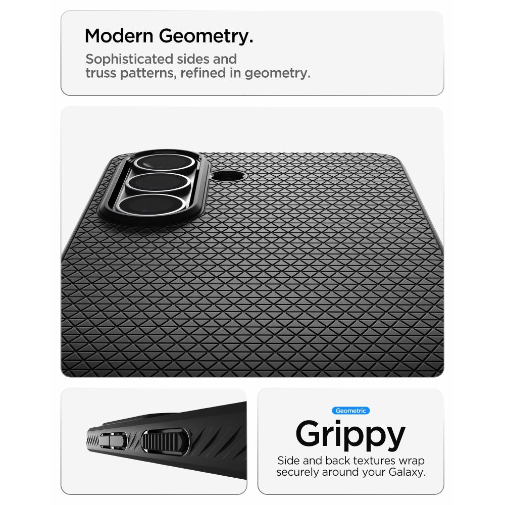 Spigen skystas oro dėklas, skirtas Samsung Galaxy S26 - juodas