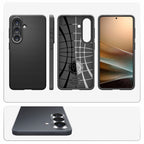 Spigen skystas oro dėklas, skirtas Samsung Galaxy S26 - juodas