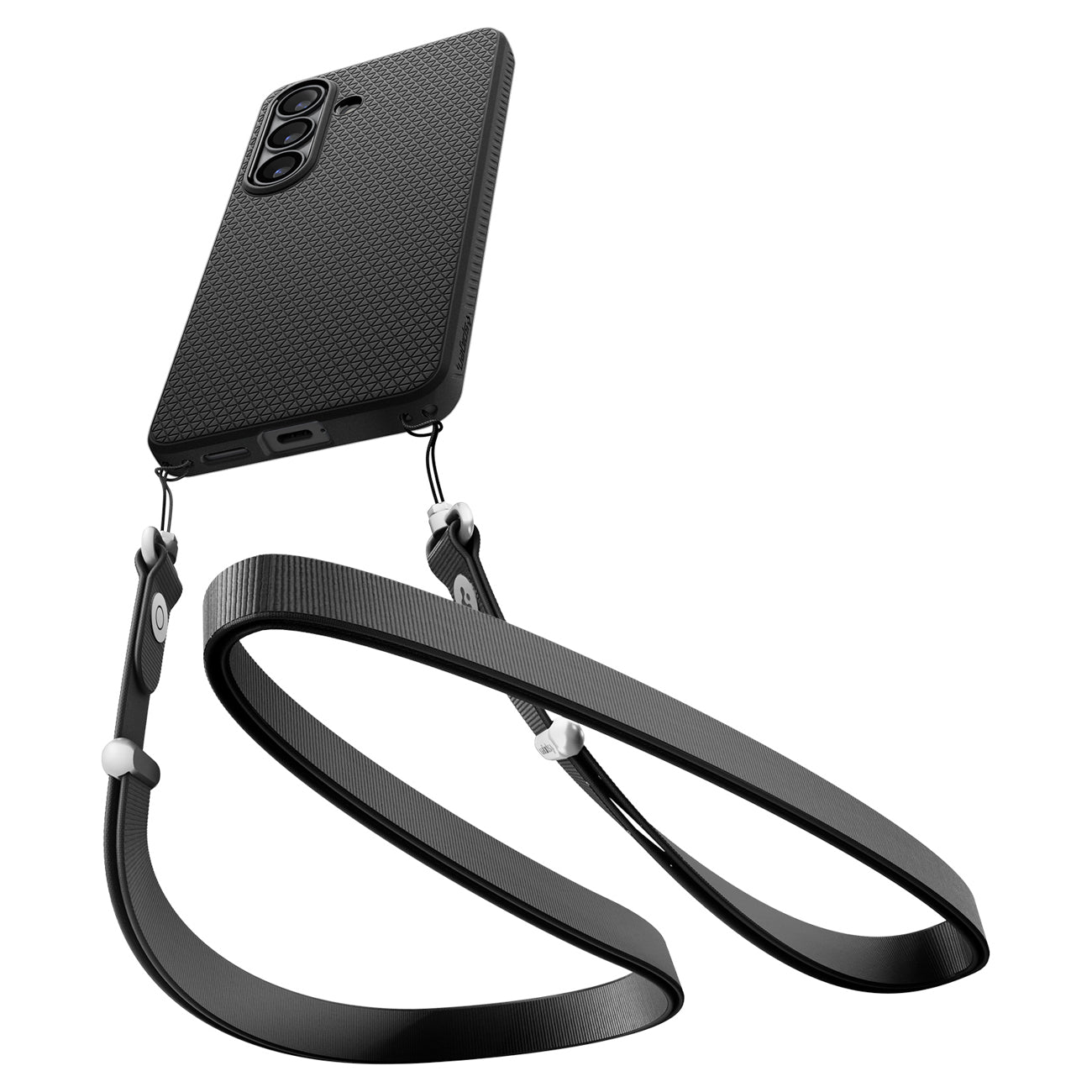 Spigen Liquid Air Mag MagSafe Dėklas, skirtas Samsung Galaxy S26 - juodas