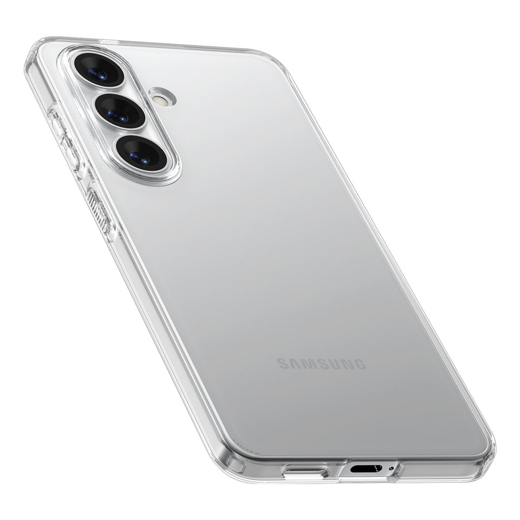 „Spigen“ skystųjų kristalų dėklas, skirtas Samsung Galaxy S26 – skaidrus