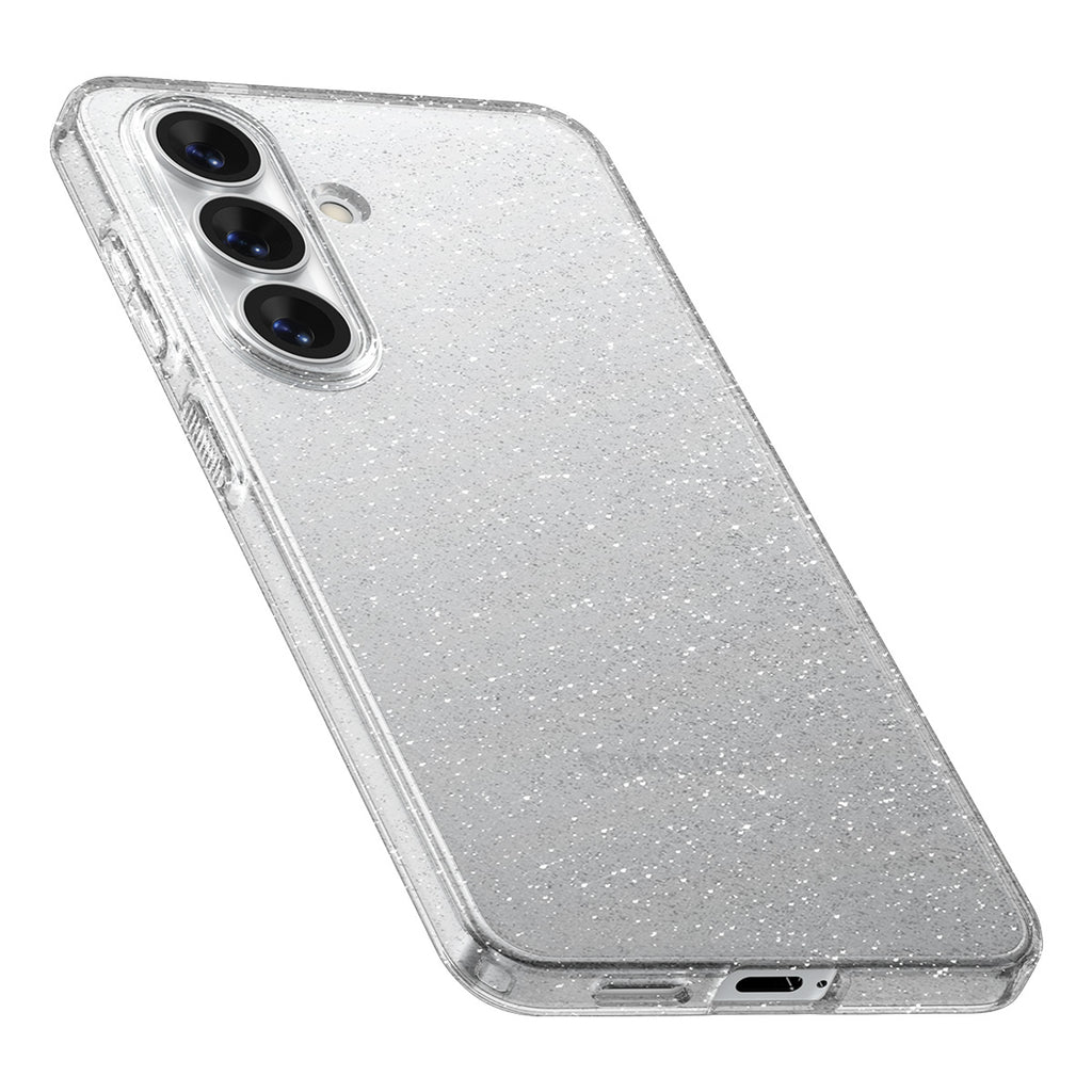 Spigen skystųjų kristalų blizgus dėklas, skirtas Samsung Galaxy S26 – blizgantis ir skaidrus