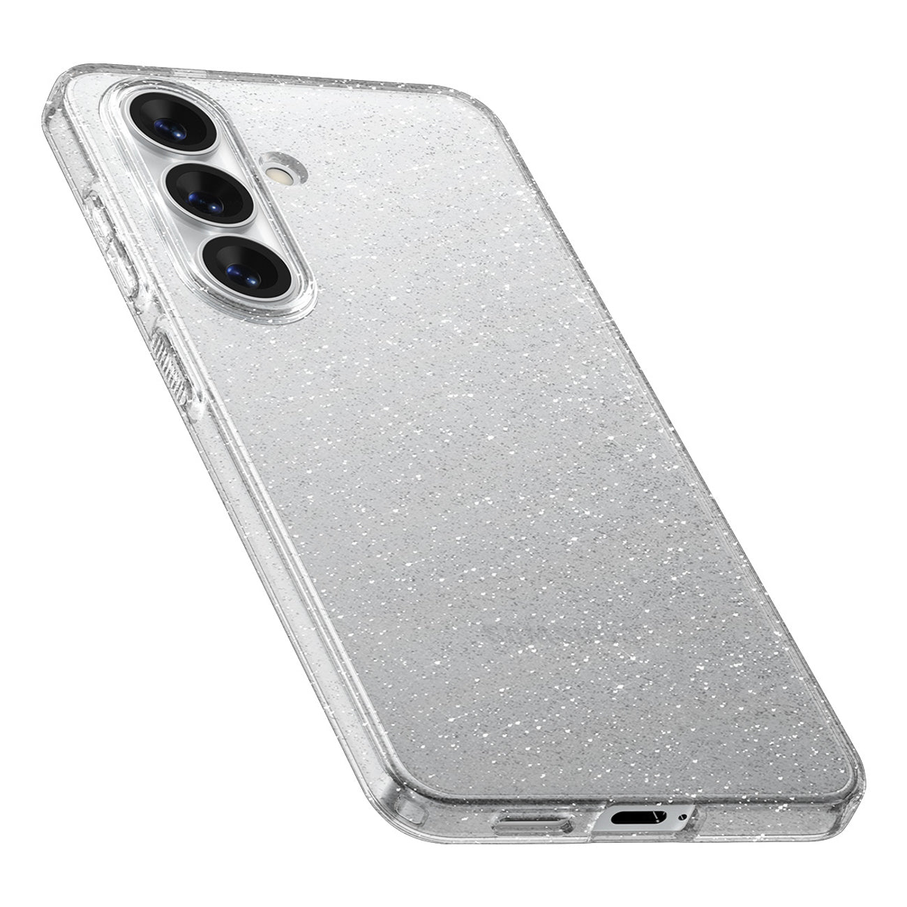 Spigen skystųjų kristalų blizgus dėklas, skirtas Samsung Galaxy S26 – blizgantis ir skaidrus