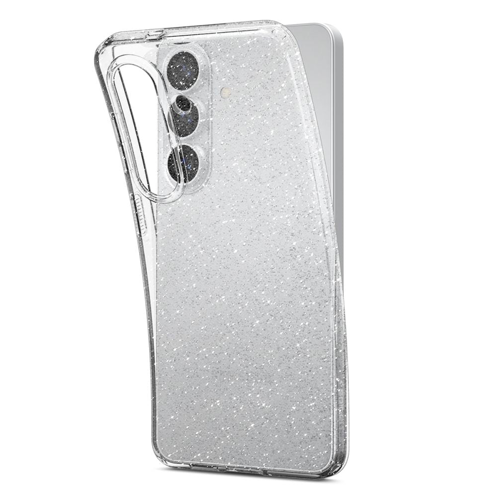 Spigen skystųjų kristalų blizgus dėklas, skirtas Samsung Galaxy S26 – blizgantis ir skaidrus