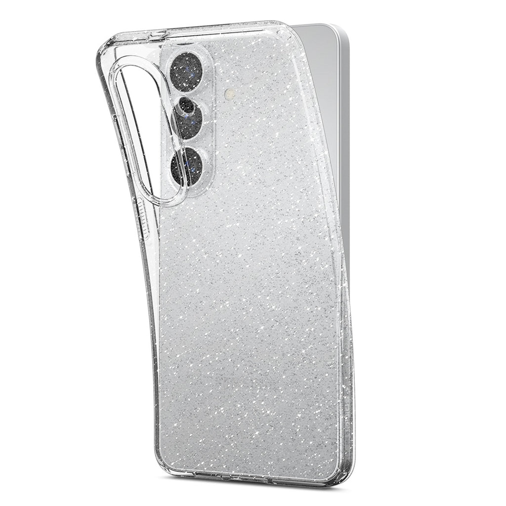 Spigen skystųjų kristalų blizgus dėklas, skirtas Samsung Galaxy S26 – blizgantis ir skaidrus