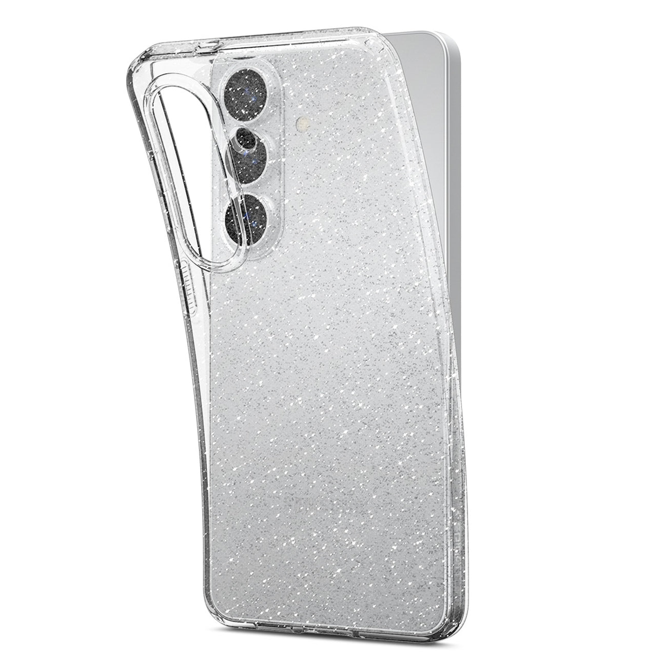 Spigen skystųjų kristalų blizgus dėklas, skirtas Samsung Galaxy S26 – blizgantis ir skaidrus