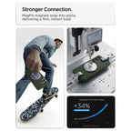 Spigen Nano Pop Mag MagSafe Dėklas, skirtas Samsung Galaxy S26 - žalias