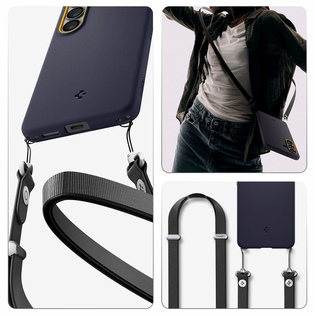 Spigen Nano Pop Mag MagSafe Dėklas, skirtas Samsung Galaxy S26 - mėlynas