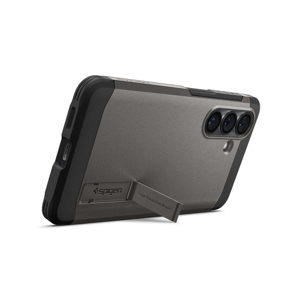 Spigen Tough Armor Mag MagSafe Dėklas, skirtas Samsung Galaxy S26 - pilkas