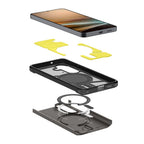 Spigen Tough Armor Mag MagSafe Dėklas, skirtas Samsung Galaxy S26 - pilkas