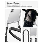 Spigen Ultra hibridinis dėklas, skirtas Samsung Galaxy S26 – skaidrus