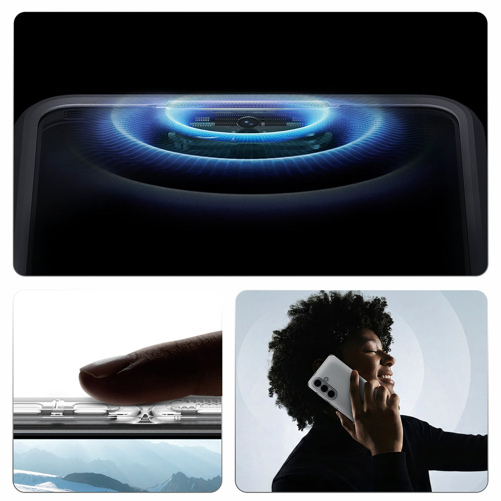 Spigen Ultra hibridinis dėklas, skirtas Samsung Galaxy S26 – skaidrus