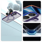 Spigen Ultra Hybrid Mag MagSafe Dėklas, skirtas Samsung Galaxy S26 – skaidri violetinė