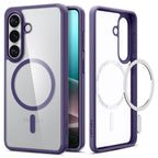 Spigen Ultra Hybrid Mag MagSafe Dėklas, skirtas Samsung Galaxy S26 – skaidri violetinė