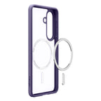 Spigen Ultra Hybrid Mag MagSafe Dėklas, skirtas Samsung Galaxy S26 – skaidri violetinė